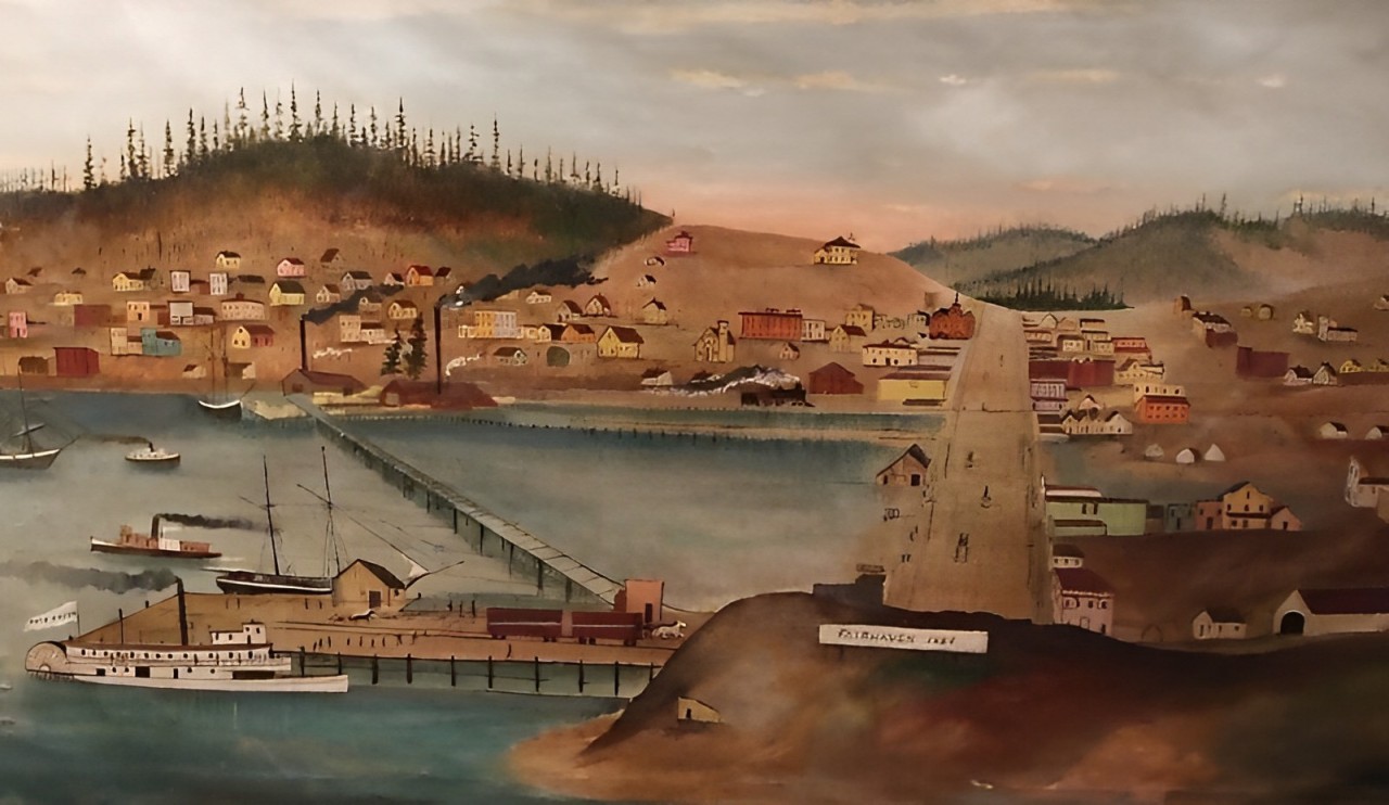 Whatcom - 1889 - Painting
