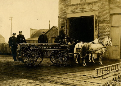 The towns of Whatcom and Fairhaven